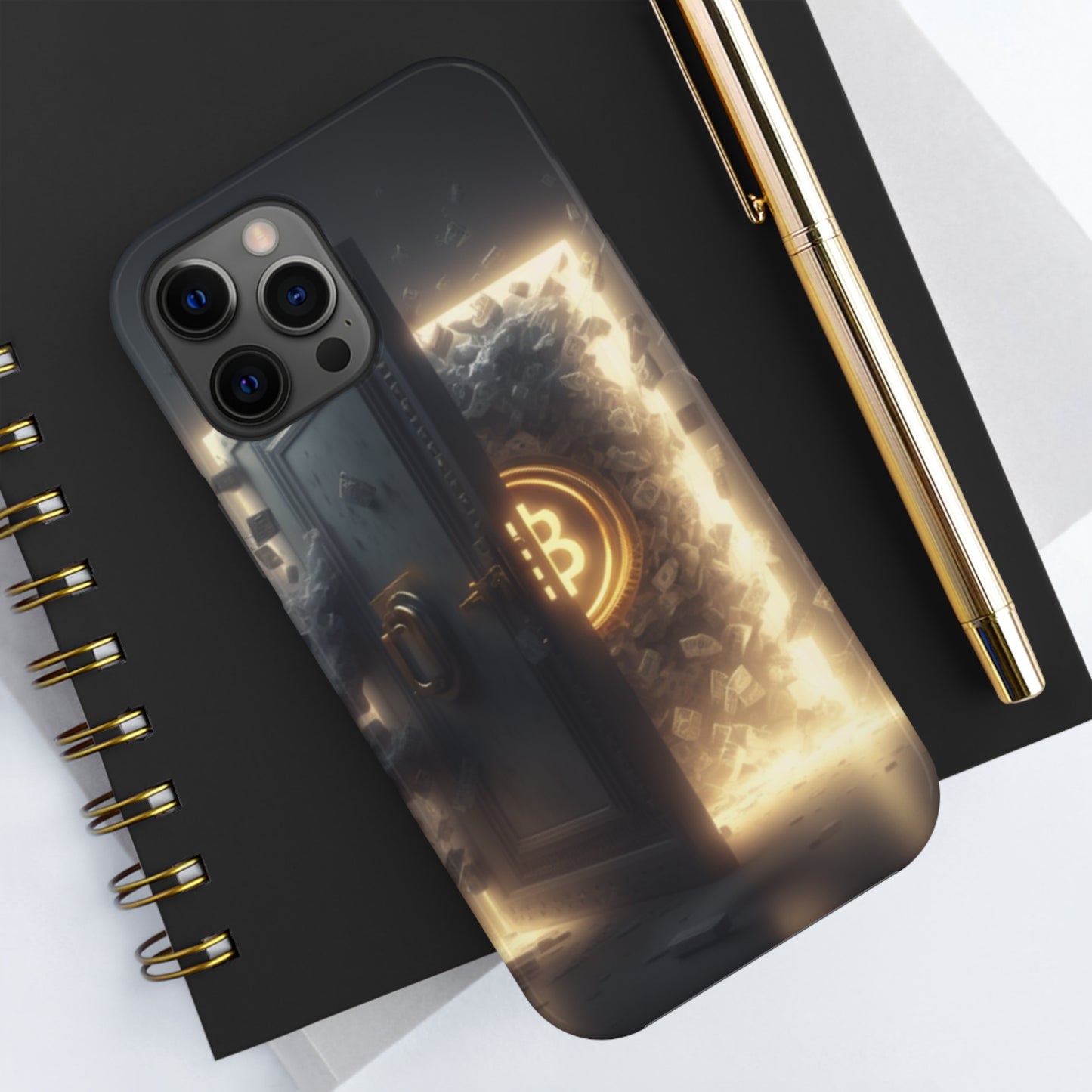 Bitcoin break the bank, Tough Phone Cases, Case-Mate