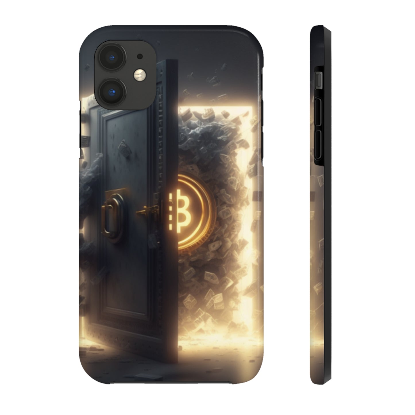 Bitcoin break the bank, Tough Phone Cases, Case-Mate