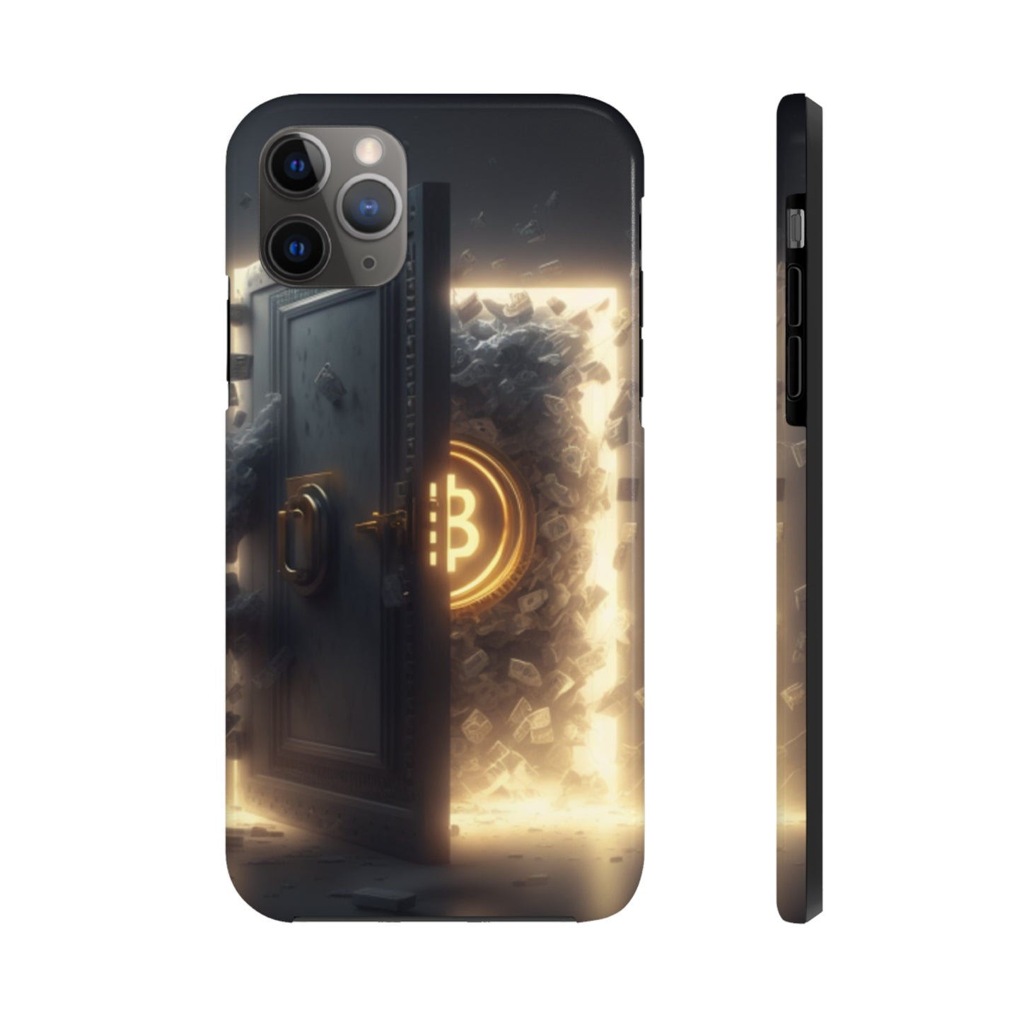 Bitcoin break the bank, Tough Phone Cases, Case-Mate