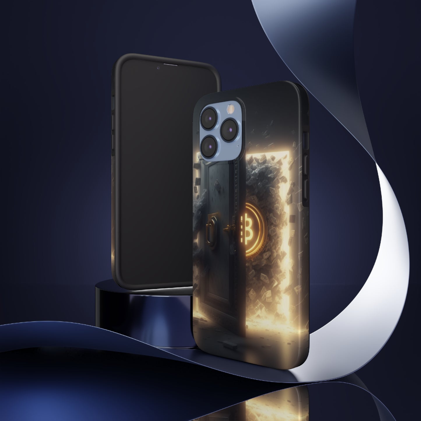 Bitcoin break the bank, Tough Phone Cases, Case-Mate