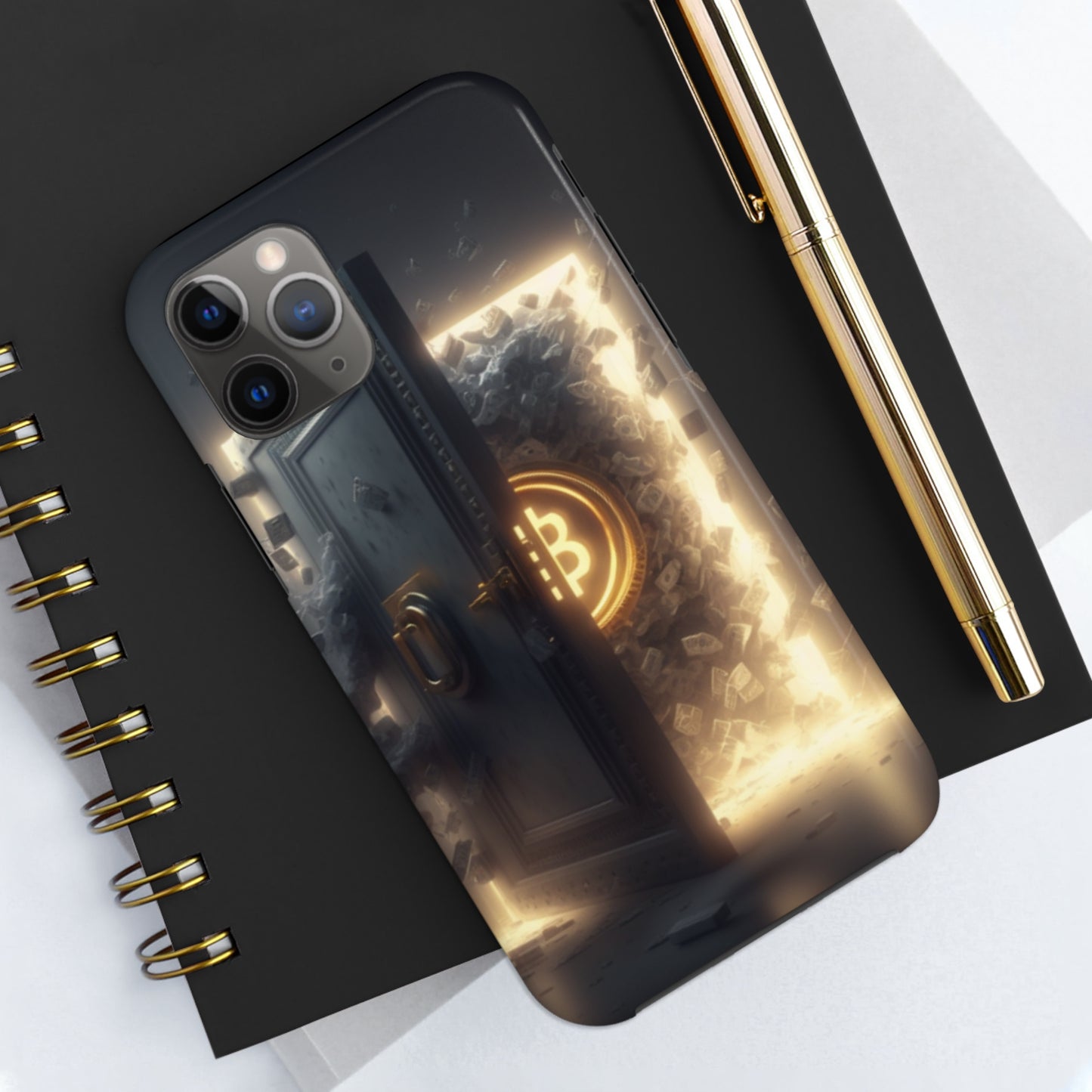 Bitcoin break the bank, Tough Phone Cases, Case-Mate