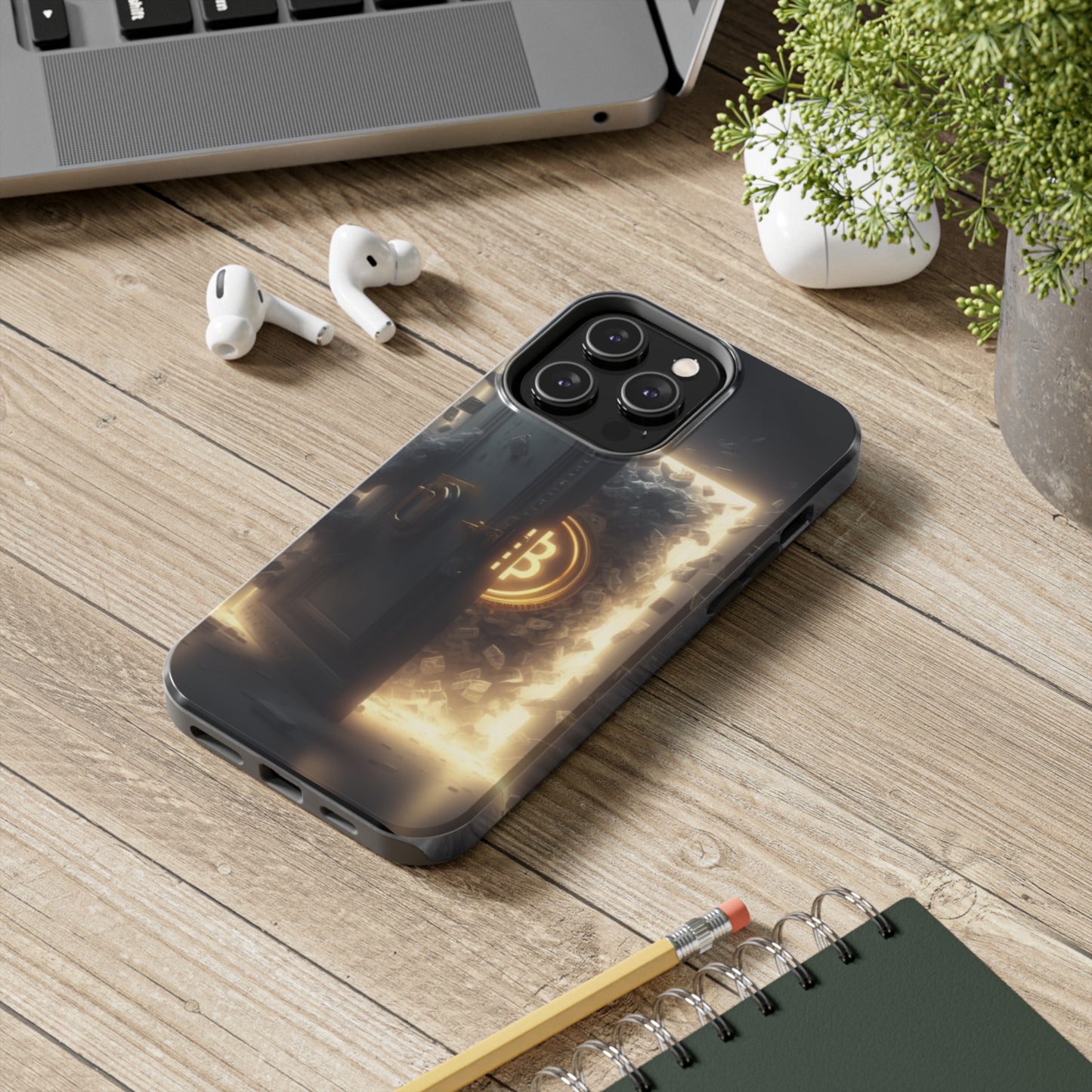 Bitcoin break the bank, Tough Phone Cases, Case-Mate