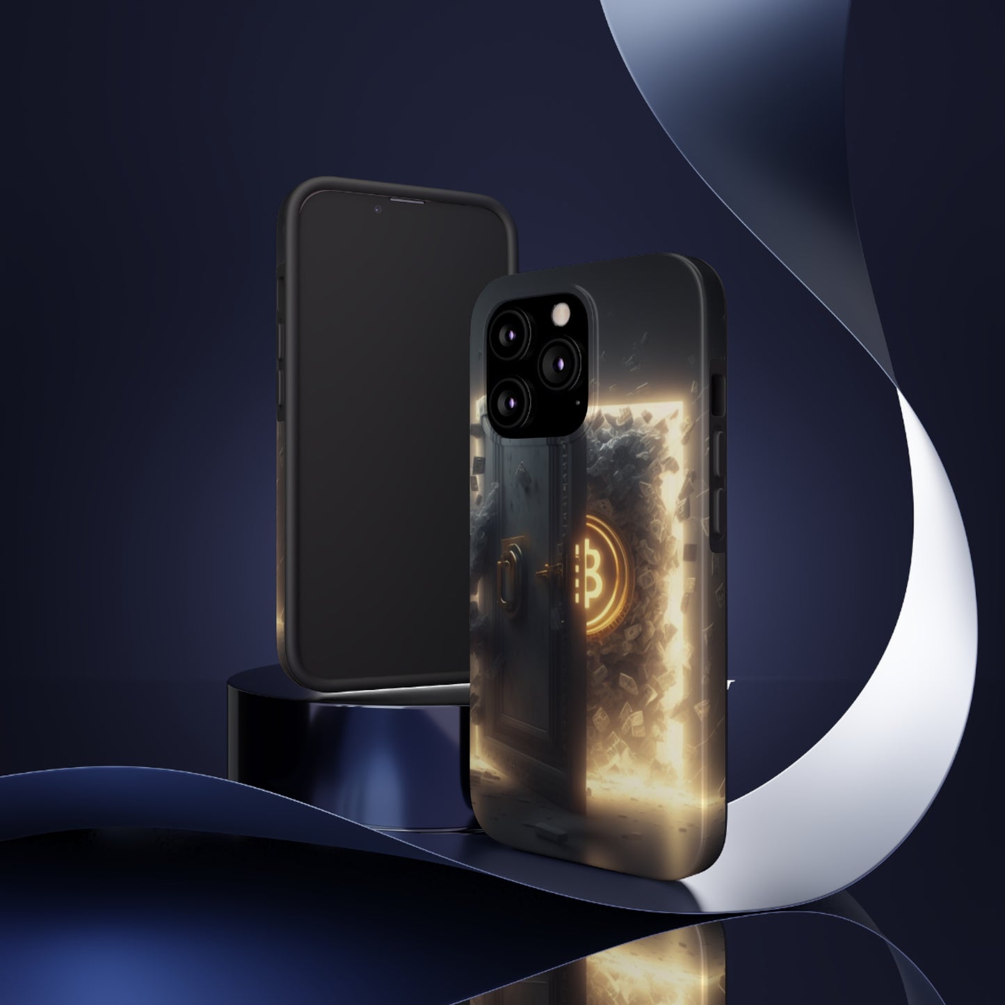 Bitcoin break the bank, Tough Phone Cases, Case-Mate