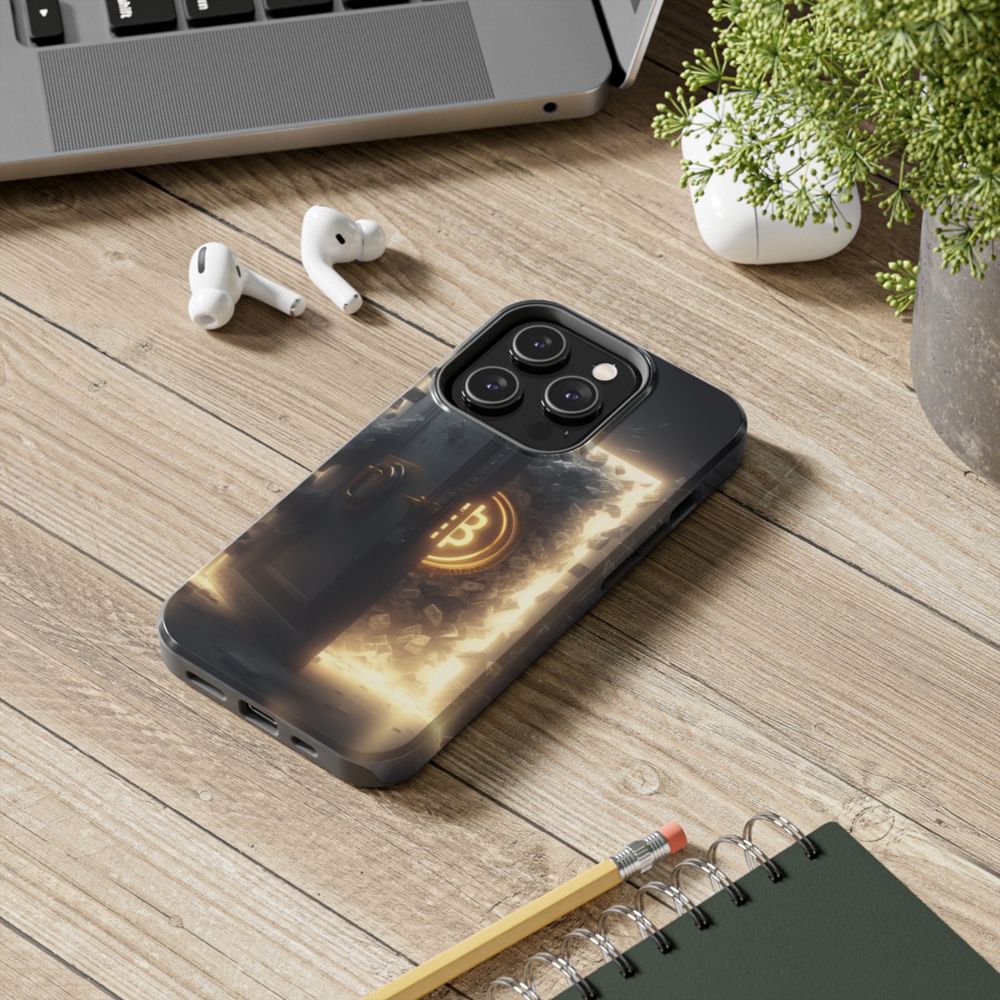 Bitcoin break the bank, Tough Phone Cases, Case-Mate