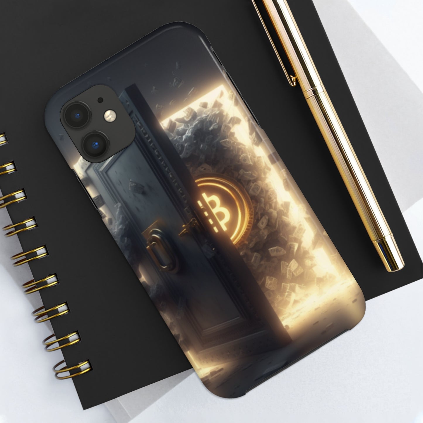 Bitcoin break the bank, Tough Phone Cases, Case-Mate