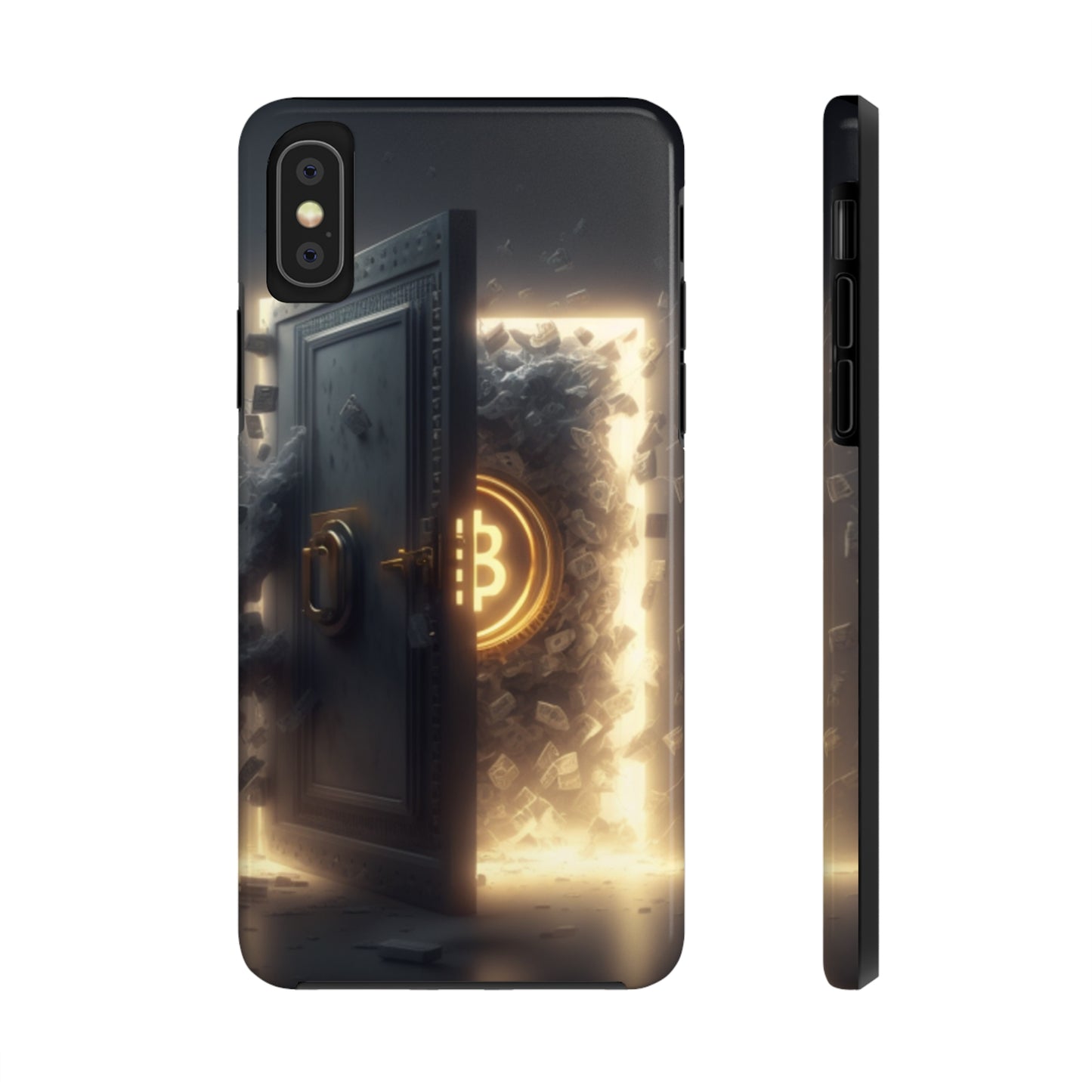 Bitcoin break the bank, Tough Phone Cases, Case-Mate
