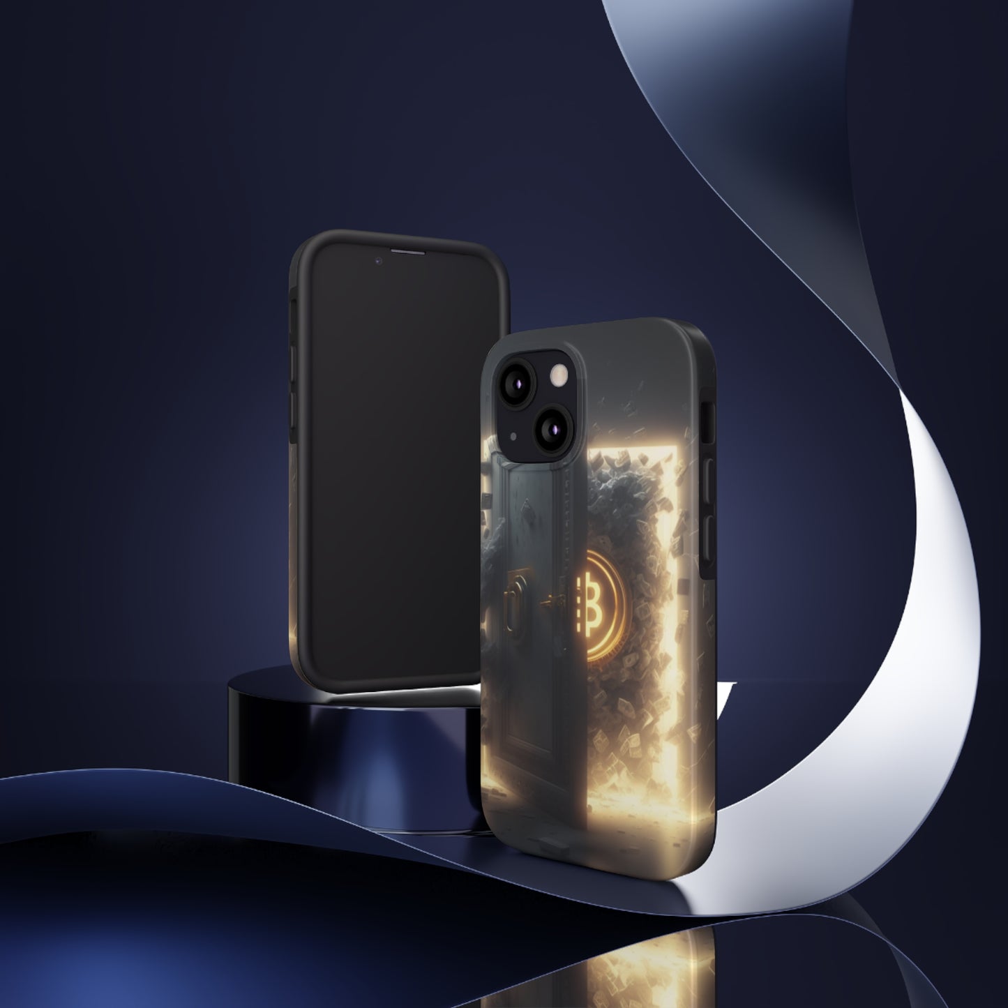 Bitcoin break the bank, Tough Phone Cases, Case-Mate