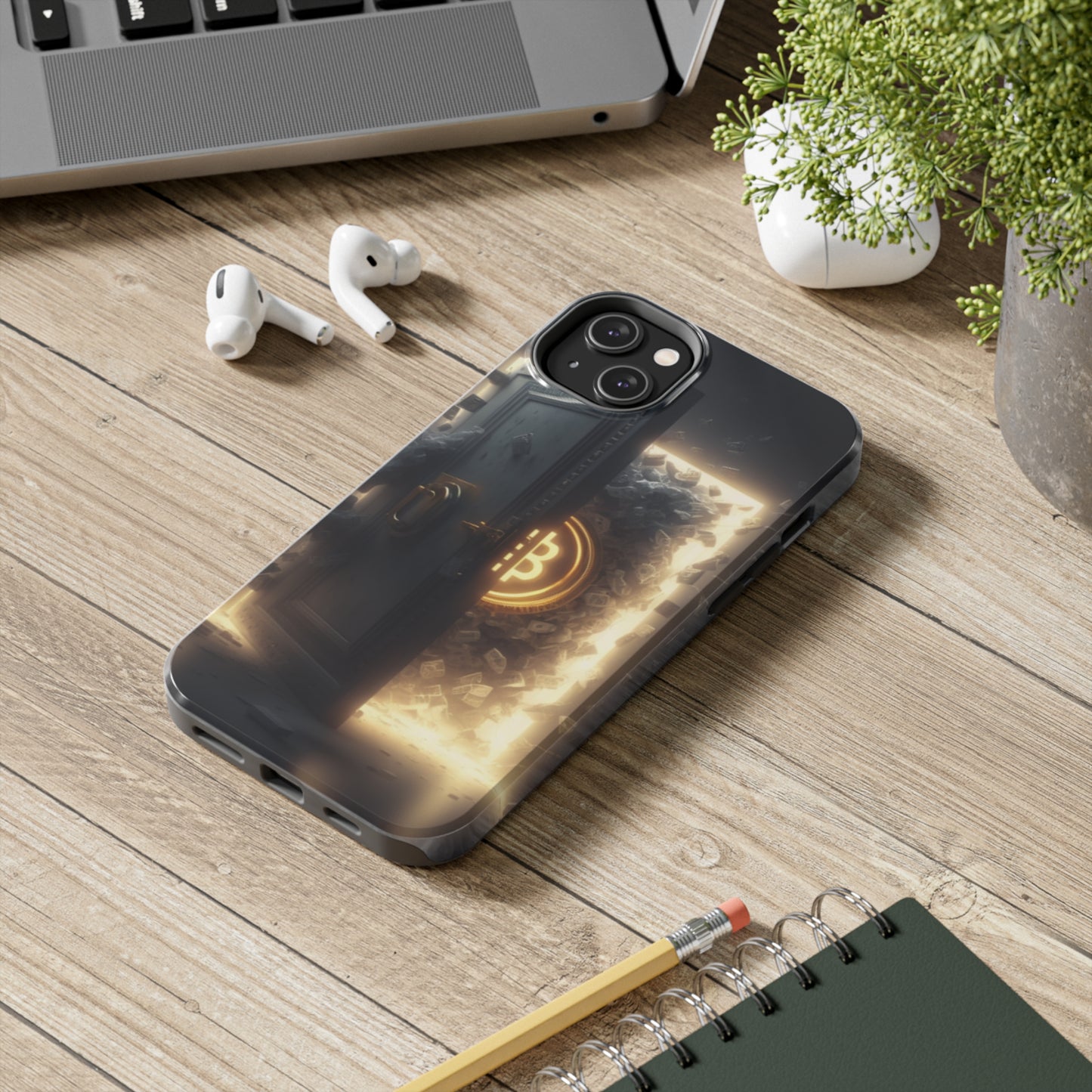Bitcoin break the bank, Tough Phone Cases, Case-Mate