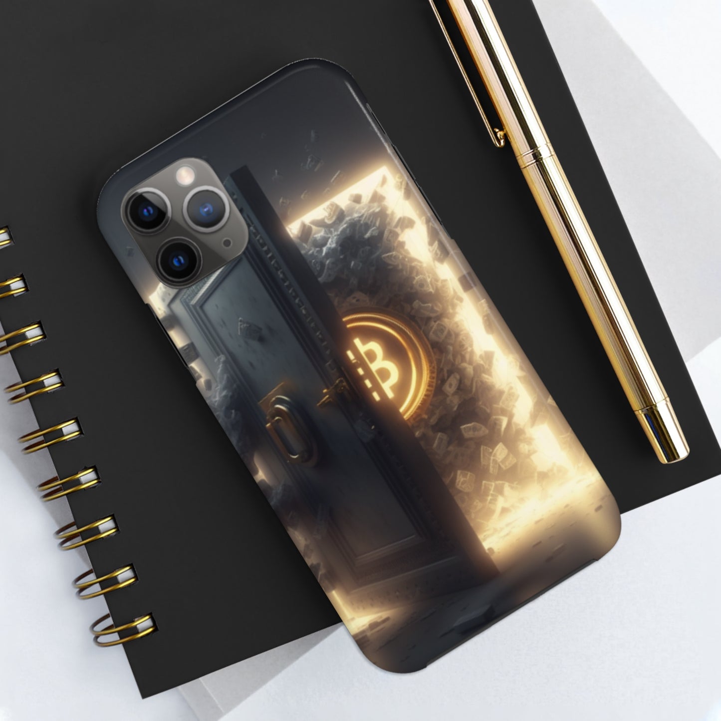 Bitcoin break the bank, Tough Phone Cases, Case-Mate