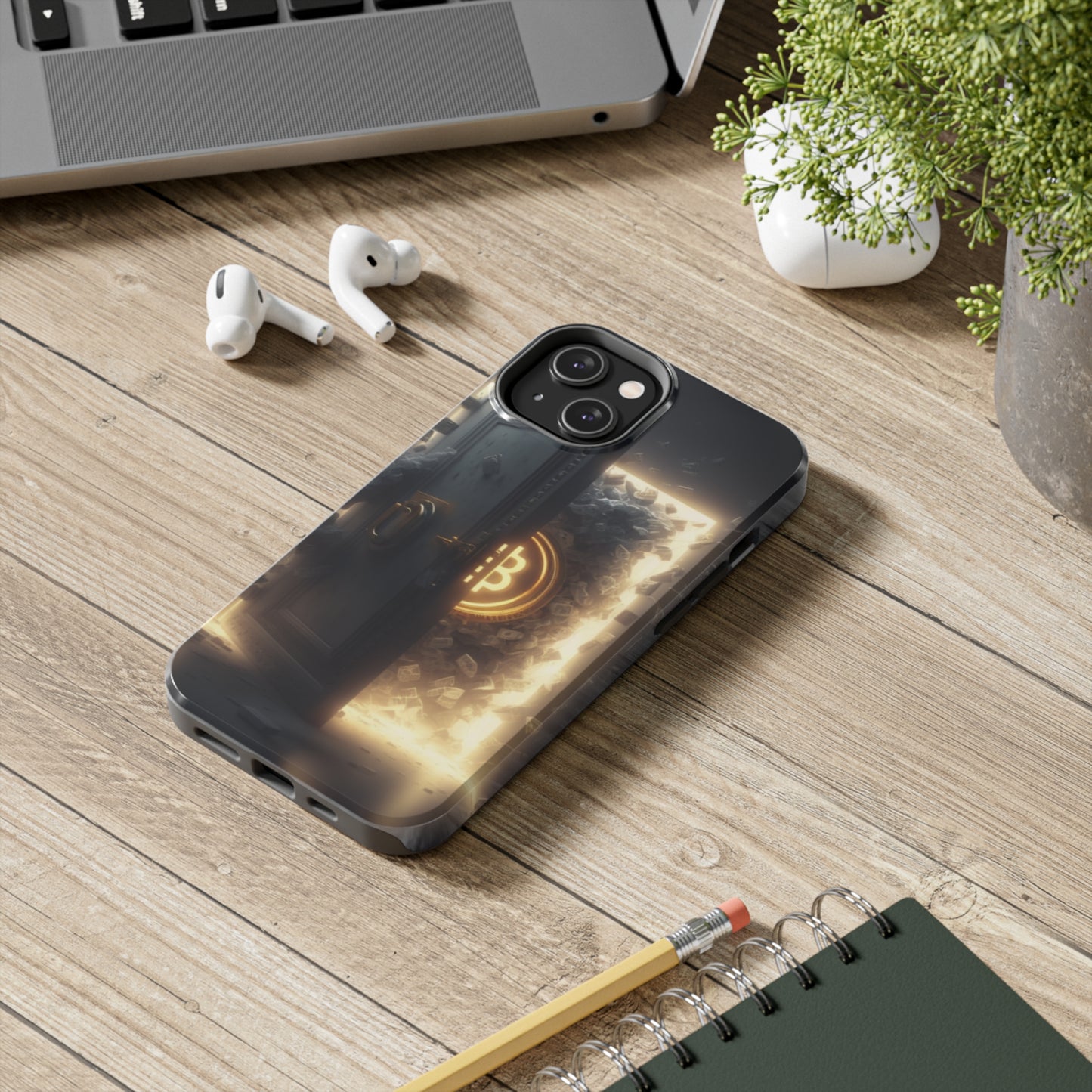 Bitcoin break the bank, Tough Phone Cases, Case-Mate