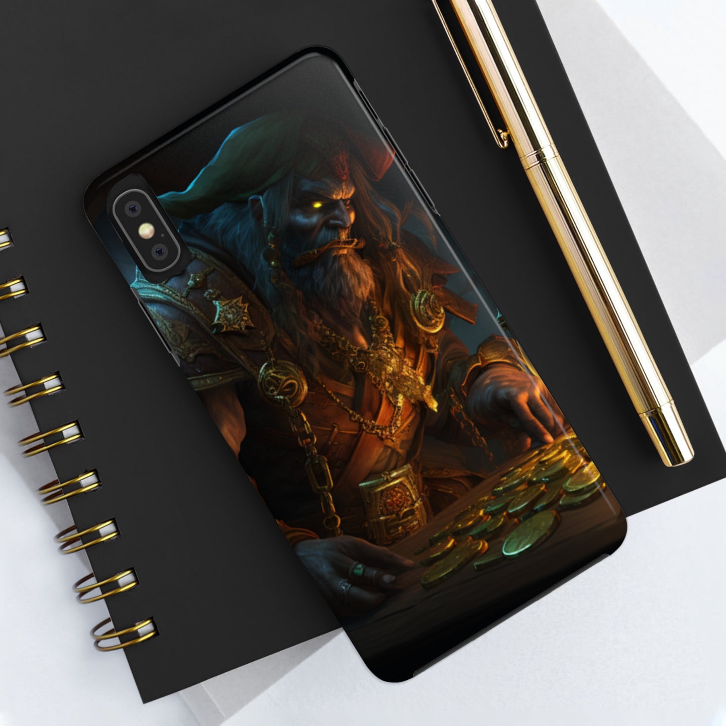 Pirate World of Warcraft style, Tough Phone Cases, Case-Mate