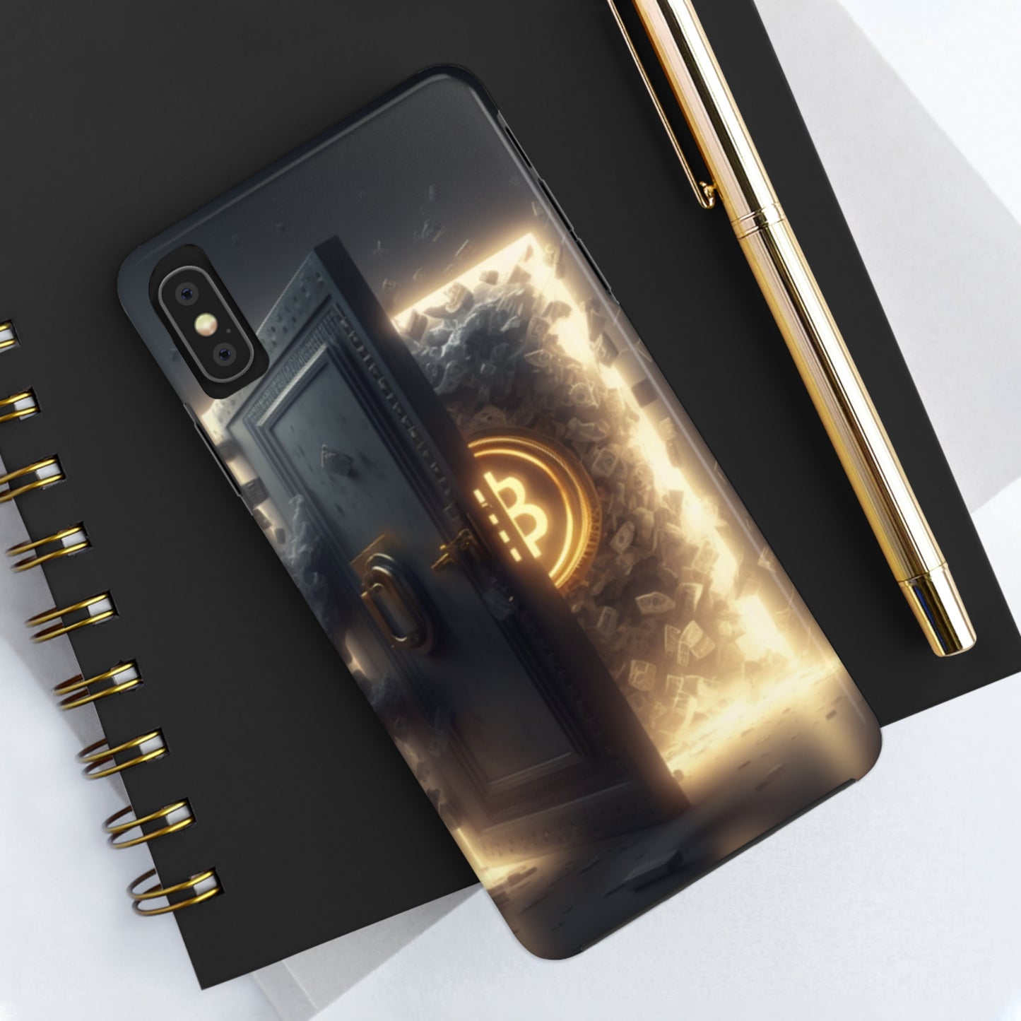 Bitcoin break the bank, Tough Phone Cases, Case-Mate