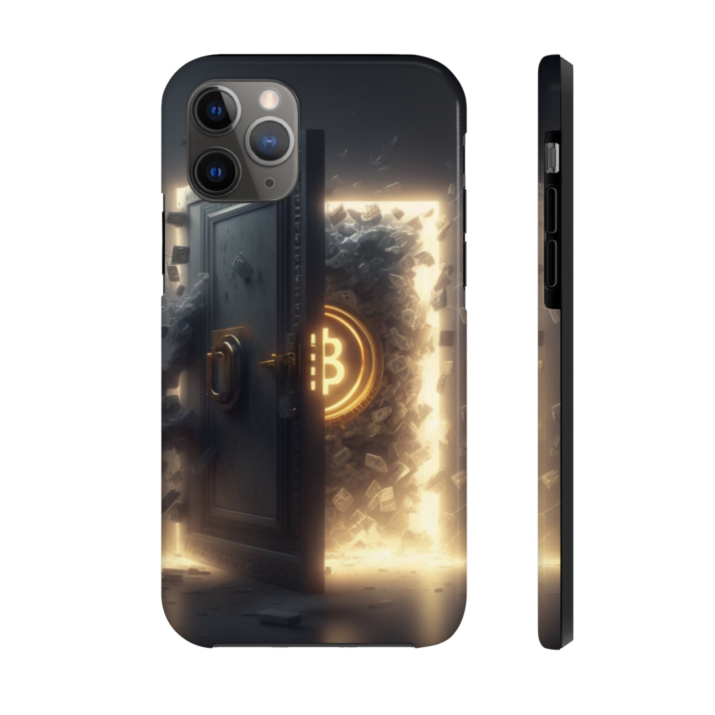 Bitcoin break the bank, Tough Phone Cases, Case-Mate