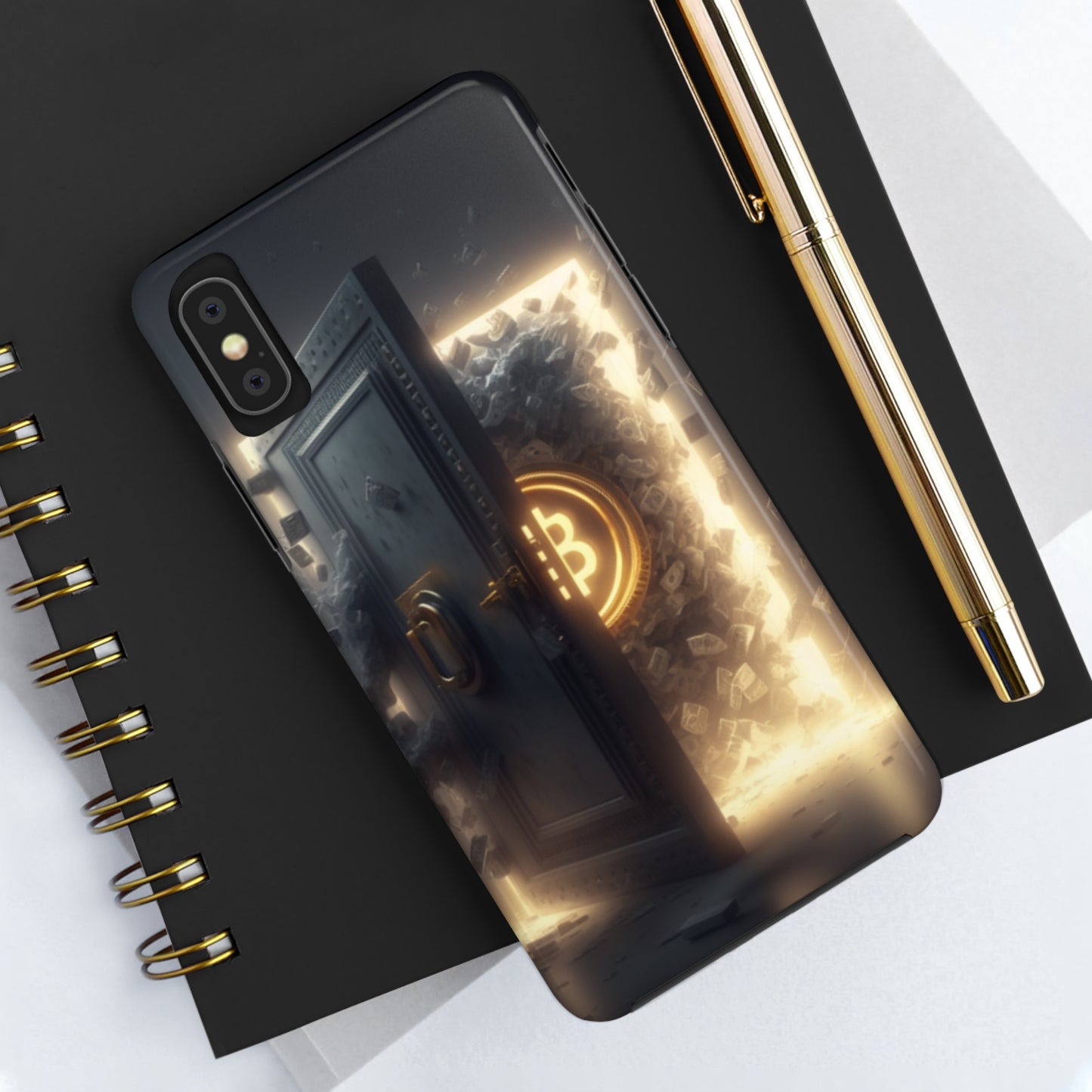 Bitcoin break the bank, Tough Phone Cases, Case-Mate