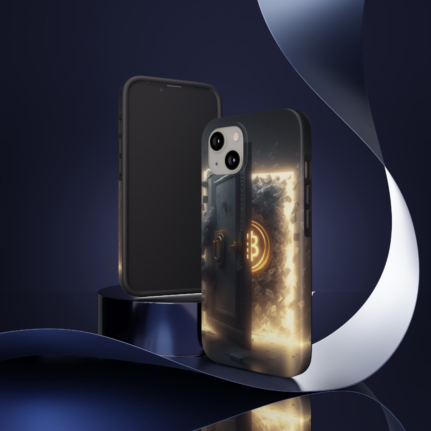 Bitcoin break the bank, Tough Phone Cases, Case-Mate