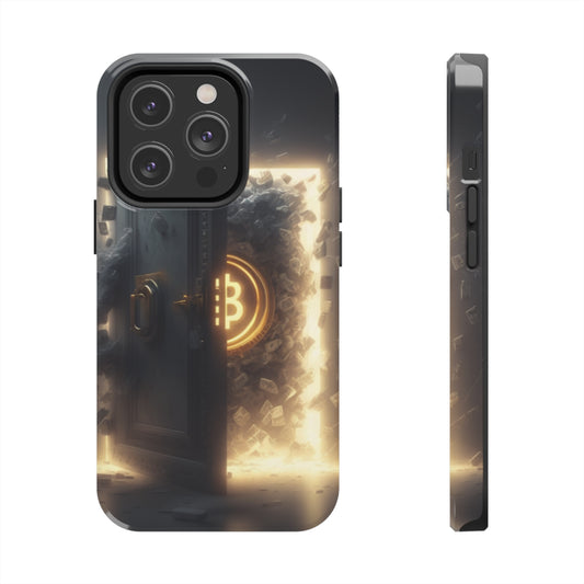 Bitcoin break the bank, Tough Phone Cases, Case-Mate