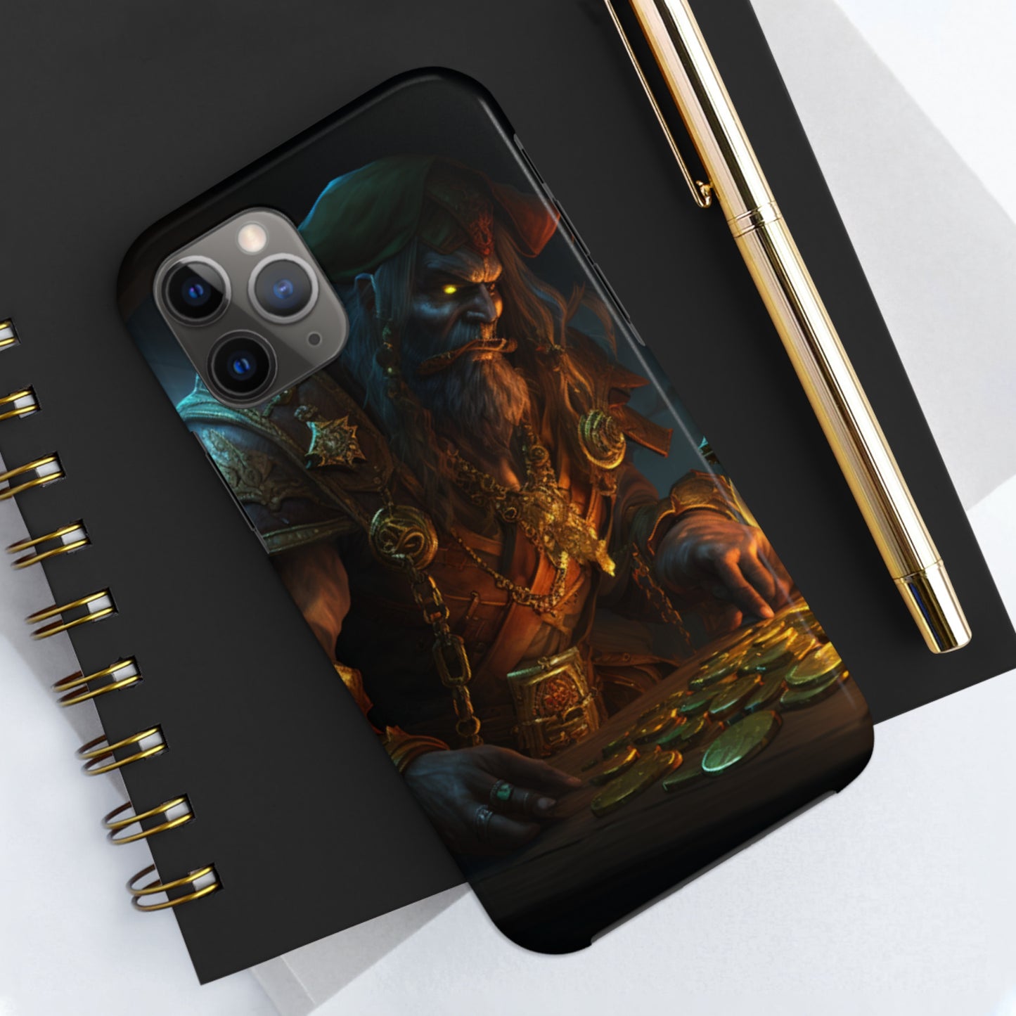 Pirate World of Warcraft style, Tough Phone Cases, Case-Mate